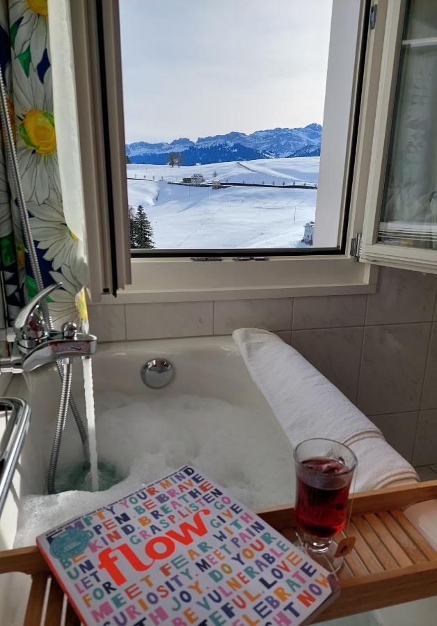 B&B Gaestehaus Roessli Schwellbrunn Exteriör bild